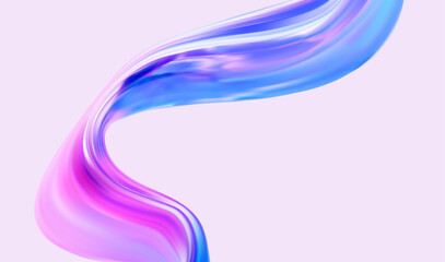 Abstract background with purple and pink wave. Vector illustration