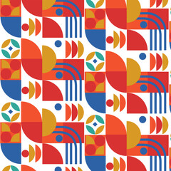 pattern, Colorfull Geometric mural background, colorfull geometric pattern, seamless, wallpaper