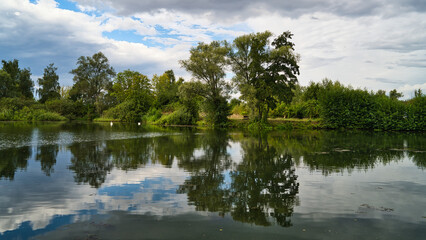 A view of a lake near Allstedt