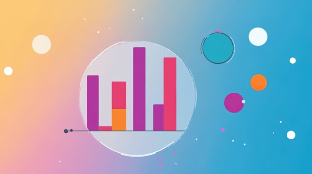 An insightful graphical representation of a backtest analysis showcasing various financial charts, including candlestick patterns, bar graphs, and column charts. 