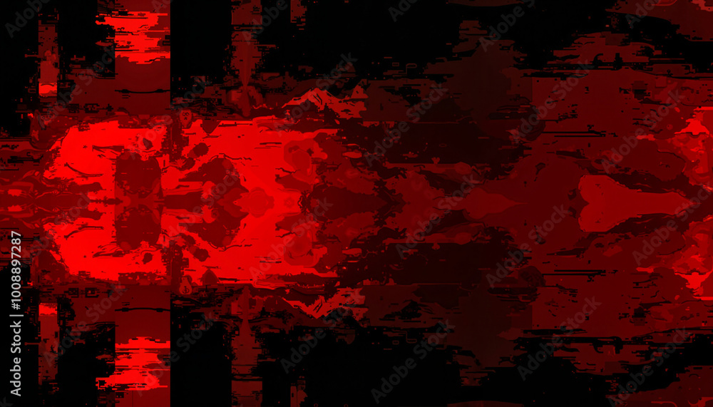Aufkleber abstract red and black textured background with dynamic brush strokes for artistic design