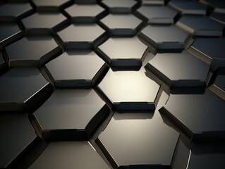 Textured Titanium Metal Background Design