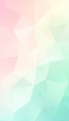 Obraz premium Abstract Pastel Geometric Background. Polygonal Mosaic With Gradient. Modern Geometric Design.