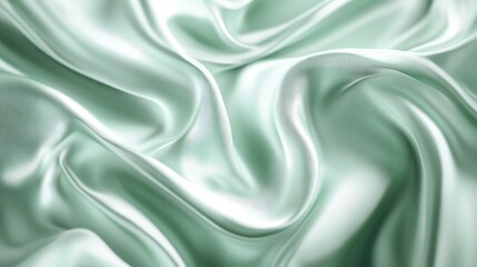 Fototapeta premium Elegant mint green background with a soft sheen, perfect for stylish and modern visuals