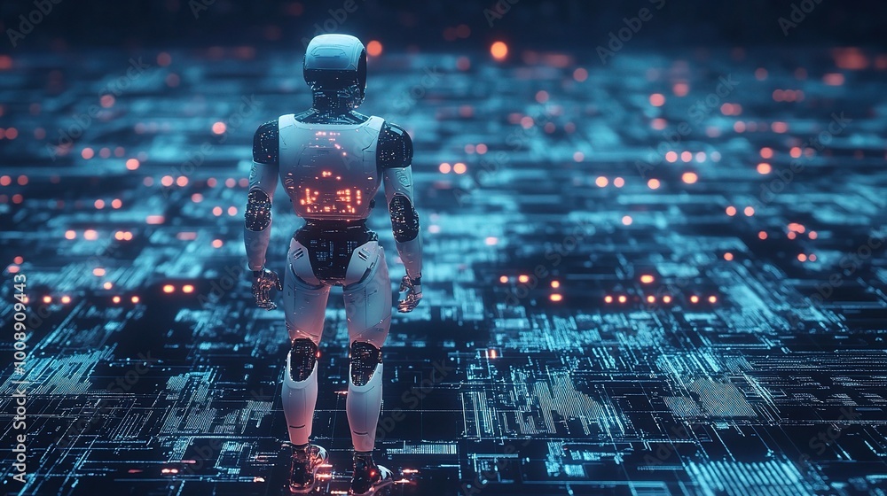 Poster ai integration in business strategies and future technologies