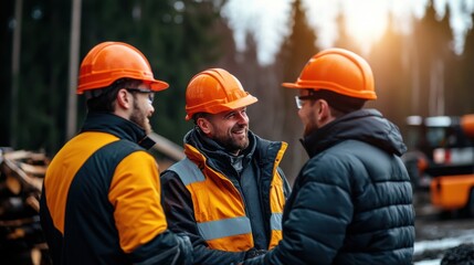 Team Collaboration in Outdoor Safety Gear