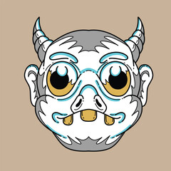 cute monster vector assets that can be used for branding needs and so on