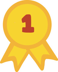 winner badge icon - champion symbol