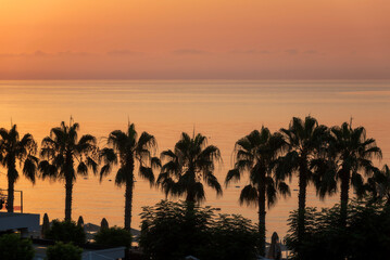 Obraz premium Tropical Summer Sunset