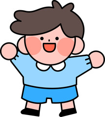 어린 유치원생 아이