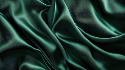 Fototapeta premium Rich jade green background with a slight sheen, adding a touch of elegance and depth