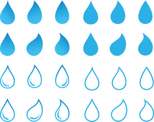logo water template vector symbol
