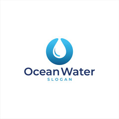 logo water template vector symbol
