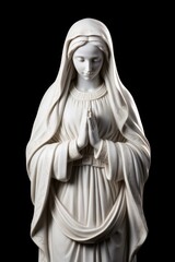 Saint mary sculpture religious statue.