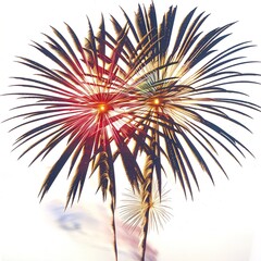 Fototapeta premium PNG Firework fireworks outdoors nature isolated 