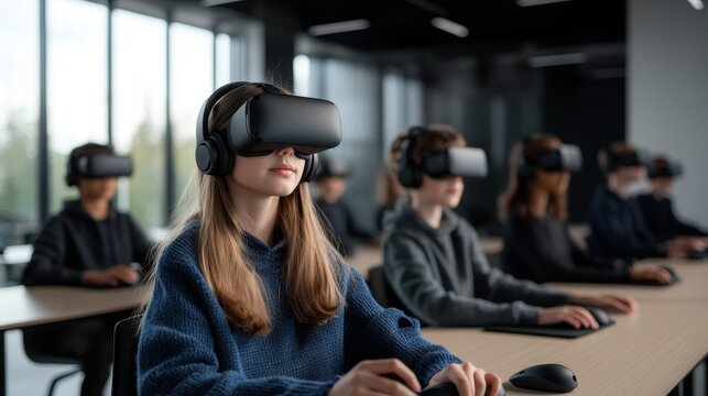 Engaging Students with VR in a Digital Classroom Setting