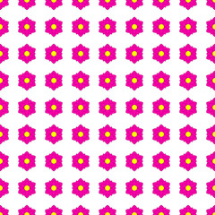 seamless pattern with pink hearts