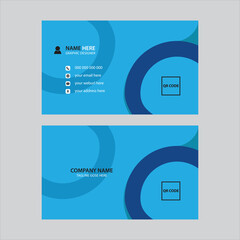 minimalist business card design template