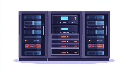 Obraz premium graphic resource for datacenter