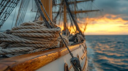 Obraz premium Luxury yacht detail