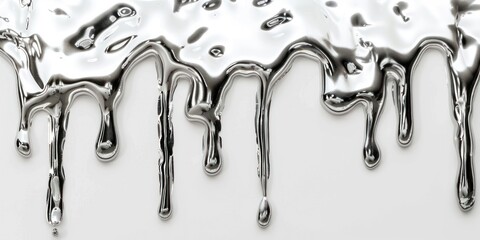 Liquid metal dripping effect