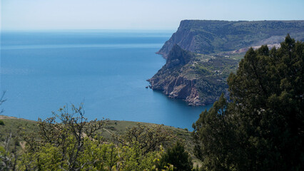 cliffs at the coast