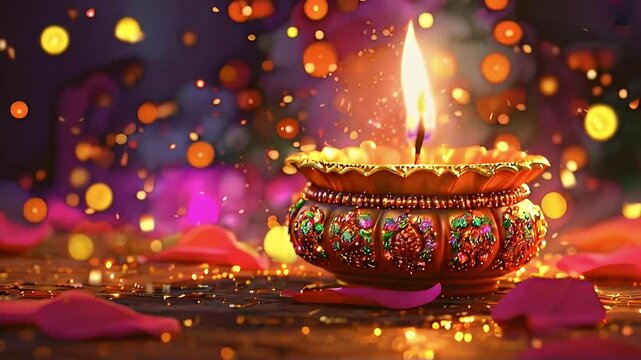 Festival of Lights Diwali Diyas, Happy Diwali Festival of Lights