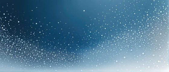 Obraz premium Abstract Blue Sky with White Dots