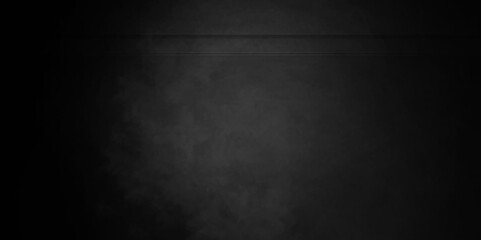 Abstract smoke misty fog on isolated black background, Abstract black and gray grunge texture. Distressed grey grunge seamless texture. Smooth smoke, fog abstract steam background. Clouds backdrop