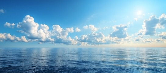 landscape with sea and sky