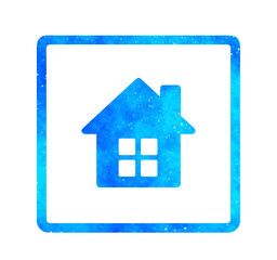 青い星空｜家アイコン