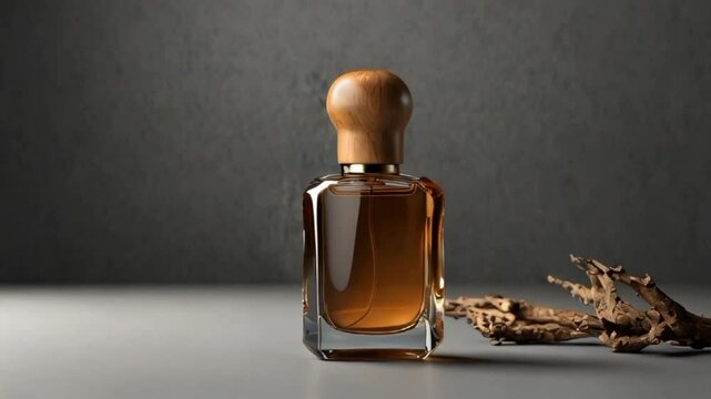 bottle with a perfume 