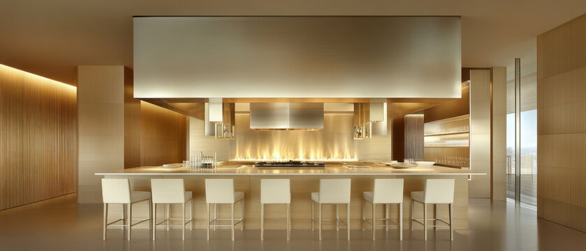 Office workspace optimized with energyefficient lighting, Ecofriendly office, Sustainable workspace