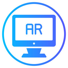 computer gradient icon