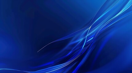 Fototapeta premium Blue gradient background. Wallpaper, presentation background with a place to text. AI generated