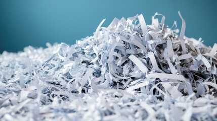 Shredded Paper Pile