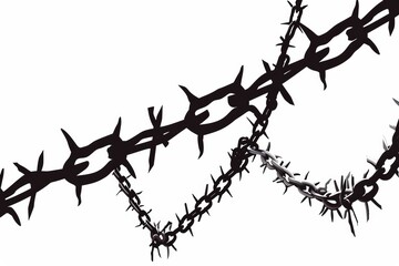 Dynamic black spiked chains in motion