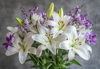 Obraz premium 百合の花