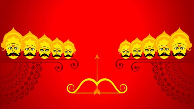 Short animation video for "Dussehra Celebration" it is an Hindu festival observed in the memory of the victory of god Ram on Ravan