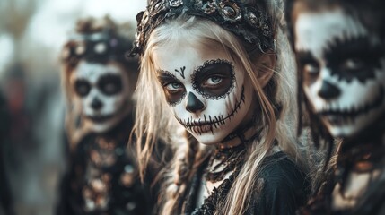 Day of the Dead - Sugar Skull Makeup and Costumes