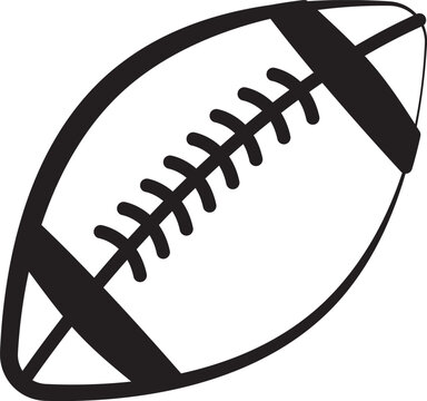 recommend clip art: illustration of a football sports ball icon