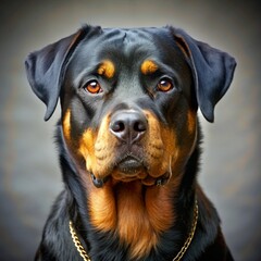 Fototapeta premium Rottweiler: Starker und Loyaler Begleiter