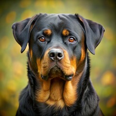 Obraz premium Rottweiler: Starker und Loyaler Begleiter
