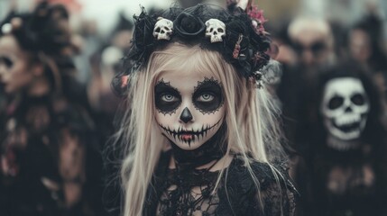 Day of the Dead - Sugar Skull Makeup and Costumes