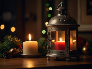 Celebrate warmth and light with this charming Christmas candle.
