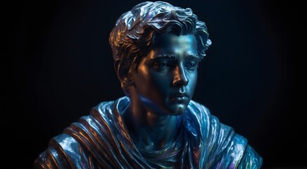statue of a boy