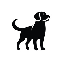 Black Dog Silhouette