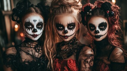 Day of the Dead - Sugar Skull Makeup and Costumes