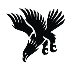 Obraz premium Eagle Dive