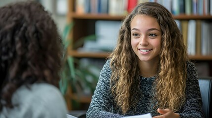 Student Counseling Session for College Applications